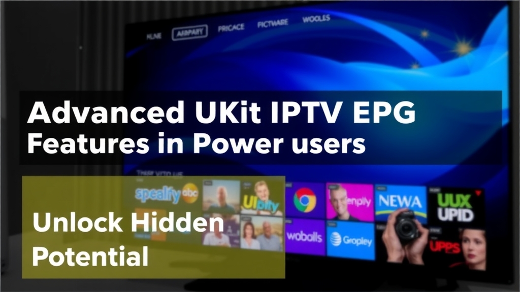 Advanced UK IPTV EPG Features for Power Users: Unlock Hidden Potential