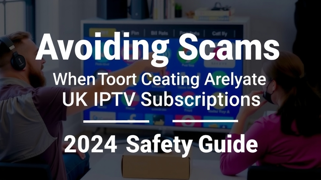 Avoiding Scams When Buying UK IPTV Subscriptions: A 2024 Safety Guide