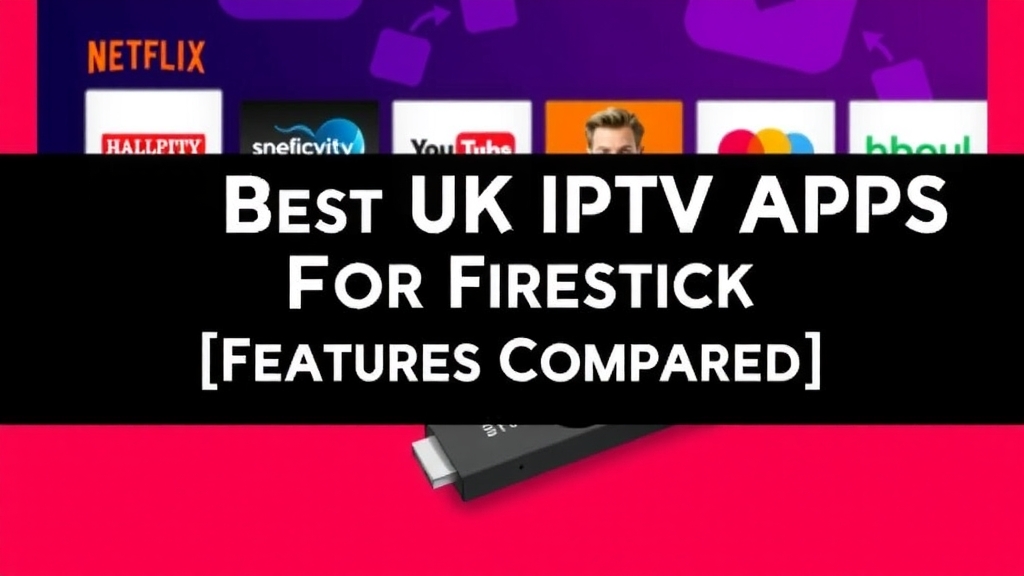 Best UK IPTV Apps for Firestick: Features Compared