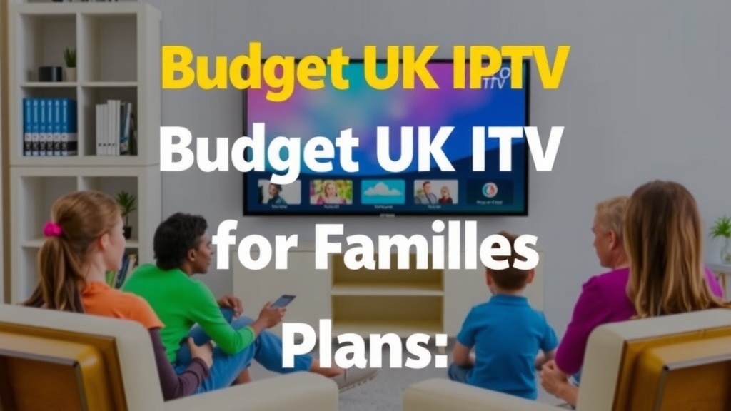 Budget UK IPTV for Families: Multi-Device Plans Compared