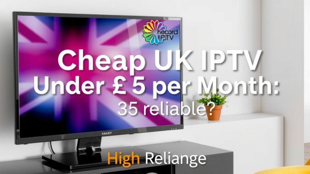 Cheap UK IPTV Under £5 per Month: Are They Reliable?