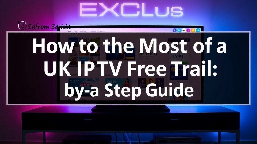 How to Make the Most of a UK IPTV Free Trial: A Step-by-Step Guide