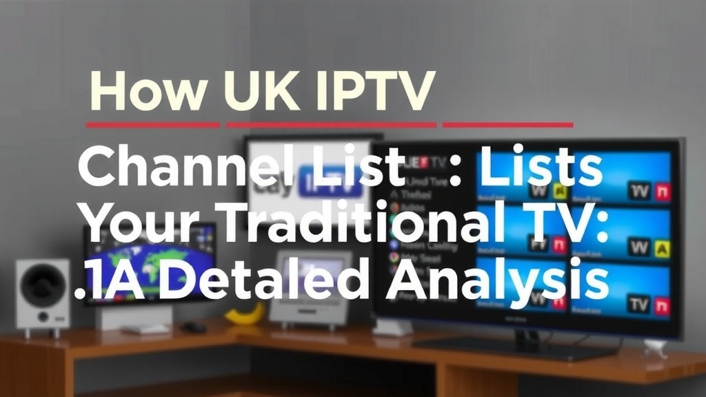 How UK IPTV Channel Lists Compare to Traditional TV: A Detailed Analysis