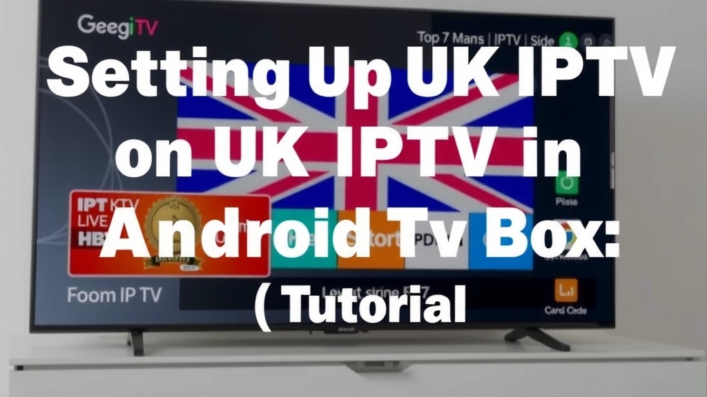 Setting Up UK IPTV on Android TV Box: A Tutorial