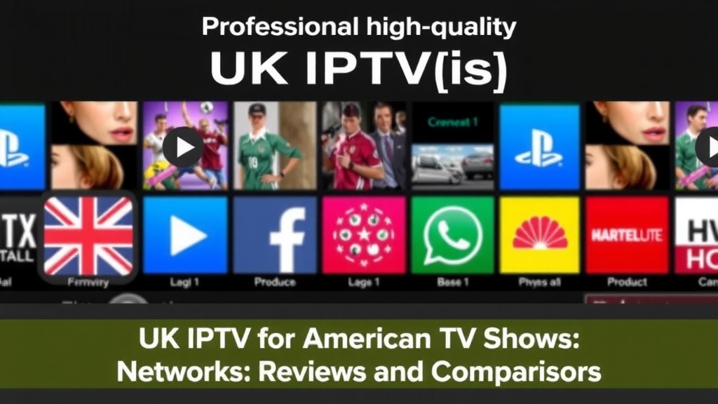 UK IPTV for American TV Shows and Networks: Reviews and Comparisons