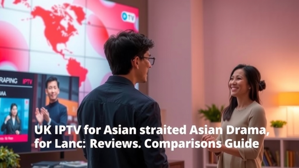 UK IPTV for Asian Drama and Entertainment: Reviews and Comparisons Guide