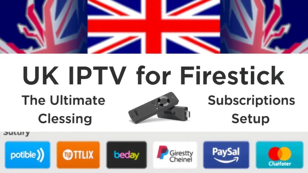 UK IPTV for Firestick: The Ultimate Guide to Subscriptions, Reviews & Setup
