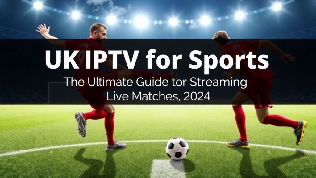UK IPTV for Sports: The Ultimate Guide to Streaming Live Matches in 2024