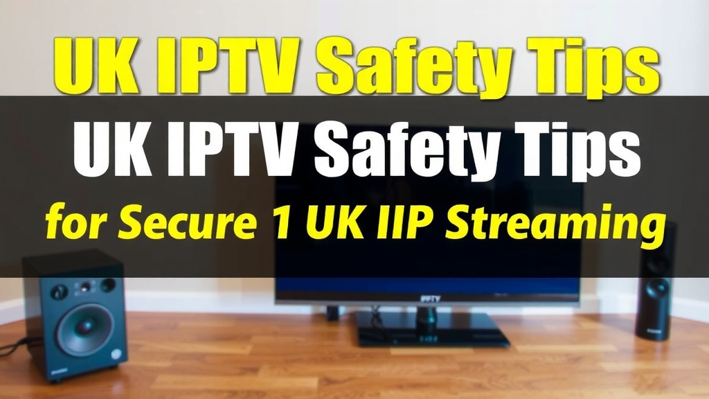 UK IPTV Safety Tips: Best Practices for Secure UK IPTV Streaming
