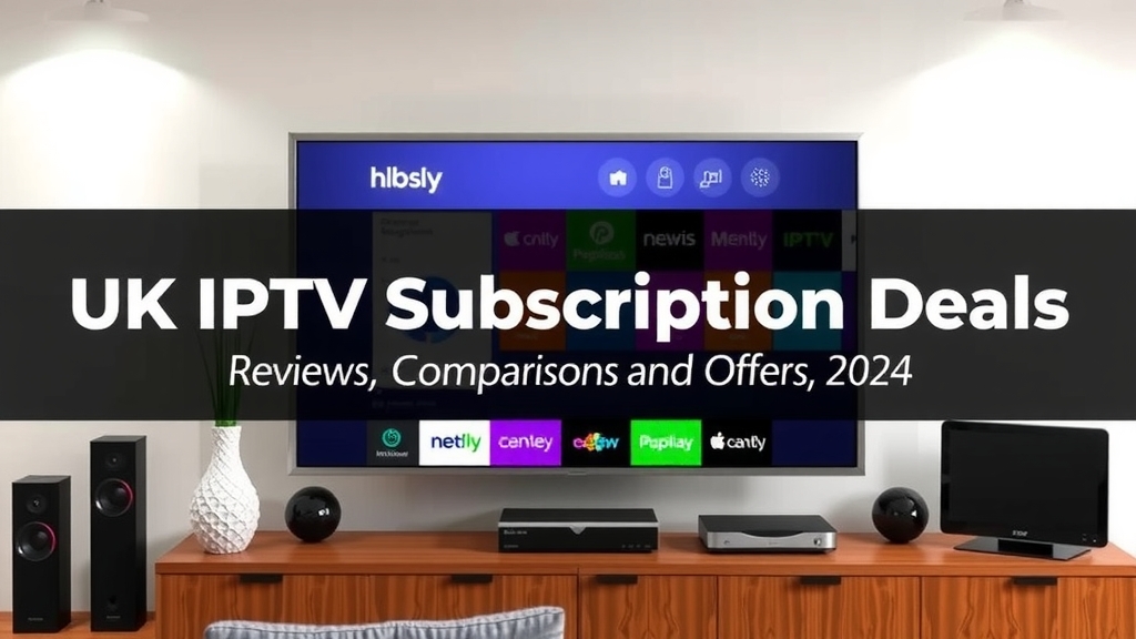 UK IPTV Subscription Deals: Reviews, Comparisons & Best Offers 2024