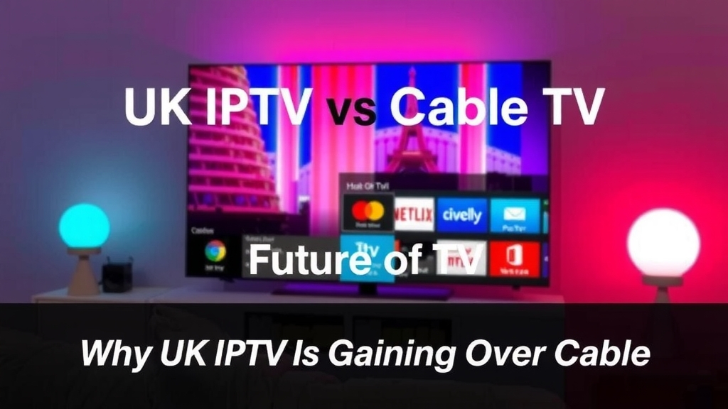 UK IPTV vs Cable TV Future of TV: Why UK IPTV Is Gaining Over Cable